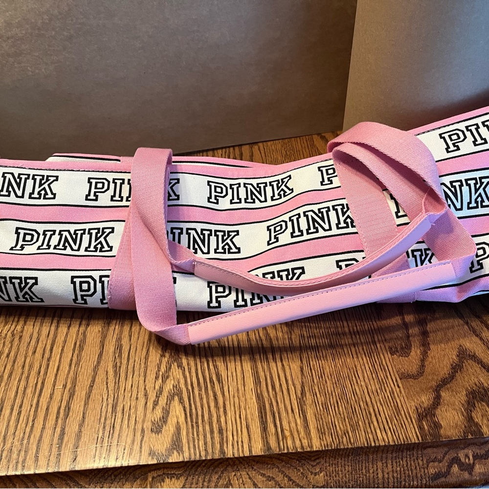 Victoria's Secret Pink Striped Tote - Picture 5 of 5